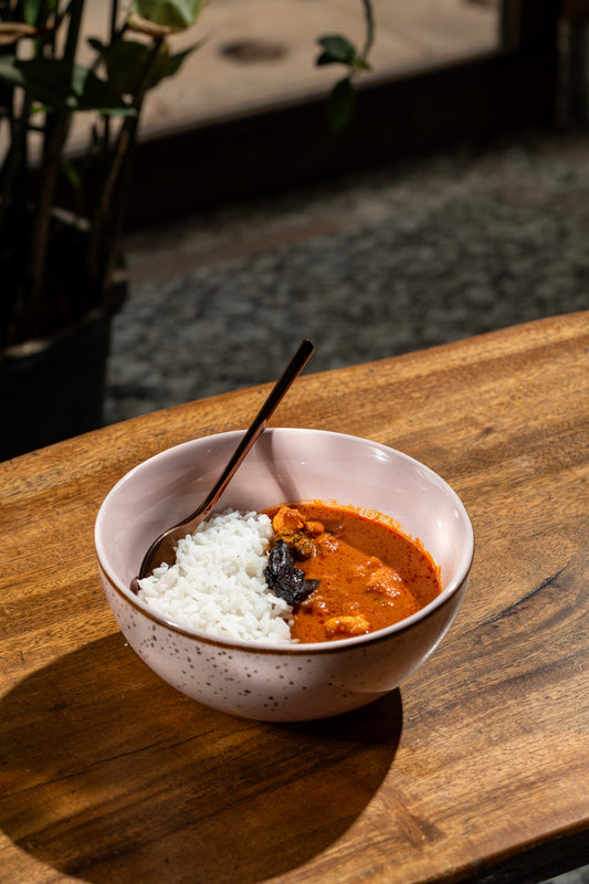 Goan Prawn Curry With Rice